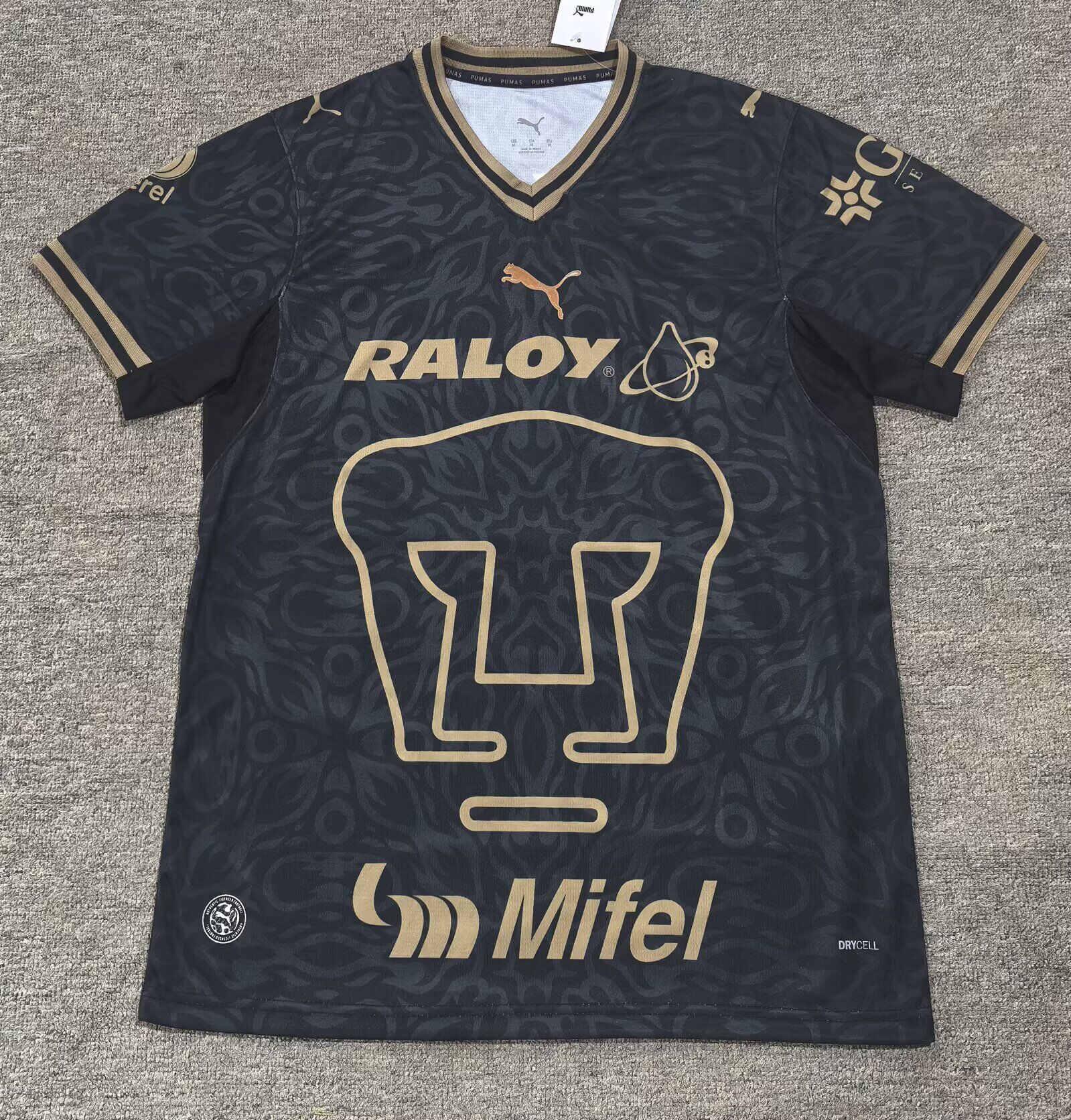AAA Quality UNAM 26/27 Third Black Leaked Soccer Jersey